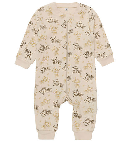 Pippi Baby Heldragt - Natdragt - 2-pak - Whitecap Grey