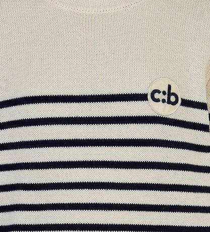 Cost:Bart Bluse - Strik - CBSally - Cloud Dancer