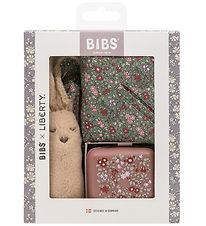 BIBS X Liberty Gavesæt - Savlesmæk/Suttesnor/Sutteboks/Rangle - 