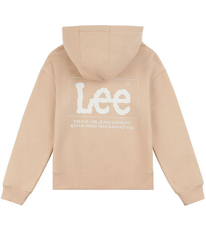 Lee Hættetrøje - Small Graphic - Candled Ginger