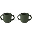 Liewood Cups - Silicone - 2-Pack - Gene - Hunter Green