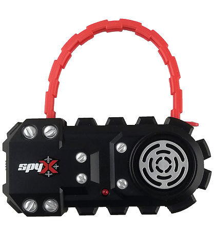 SpyX - Door Alarm - Sort/Sølv/Rød