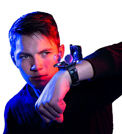 SpyX - 6-in-1 Spy Watch - Sort/Sølv