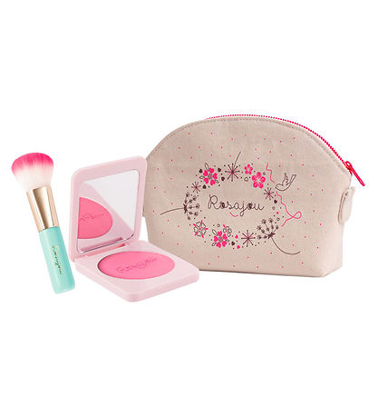 Rosajou Sminkesæt - Blush mm. - 4 Dele - Rosa