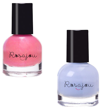 Rosajou Sminkesæt - Blush/Læbestift/Neglelak m.m. - 9 Dele