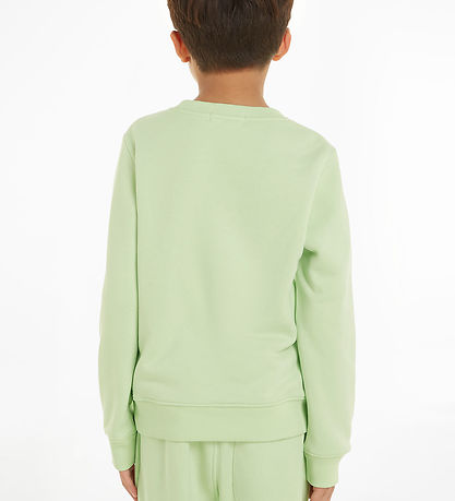 Calvin Klein Sweatshirt - Monogram Mini - Exotic Mint