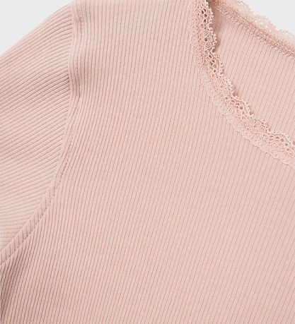 Name It Bluse - Rib - Noos - NkfKab - Sepia Rose