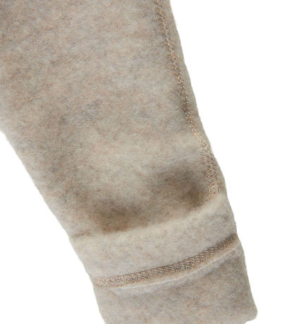 Mikk-Line Cardigan - Uld - Melange Offwhite