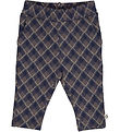 Müsli Bukser - Jacquard - Tower Grey/Night Blue/Desert Green