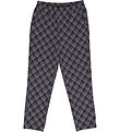 Müsli Bukser - Jacquard - Tower Grey/Night Blue/Desert Green
