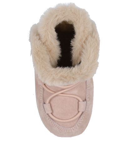 Moon Boot Vinterstøvler - Crib Suede - Pale Pink