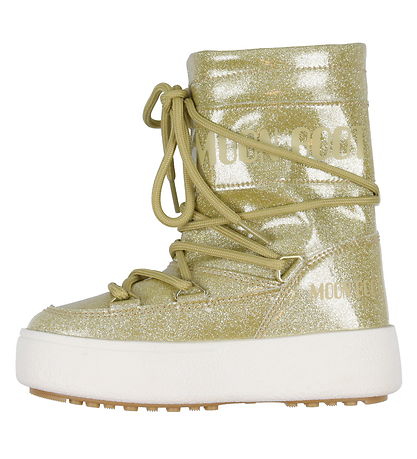 Moon Boot Vinterstøvler - JTrack Tube Glitter - Guld