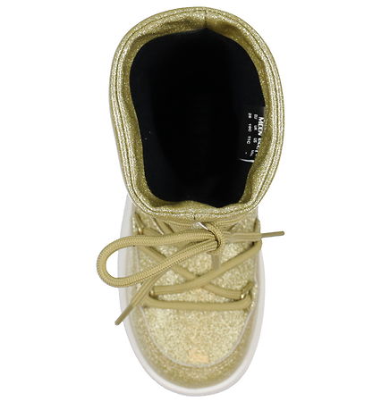 Moon Boot Vinterstøvler - JTrack Tube Glitter - Guld