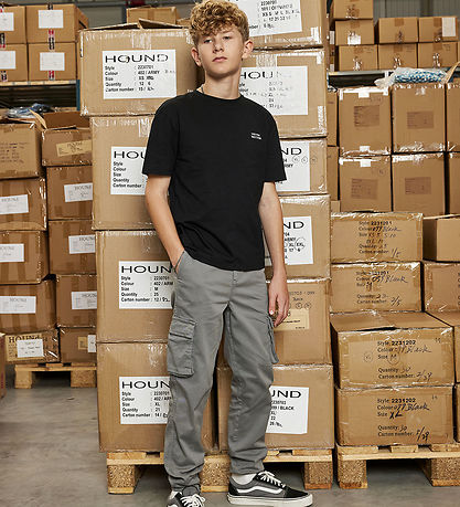 Hound T-shirt - Sort