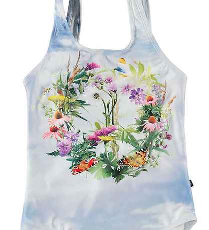 Molo Badedragt - UV50+ - Nika - Flower Peach