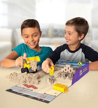 Kinetic Sand Sandsæt - Dig & Demolish - 454 g