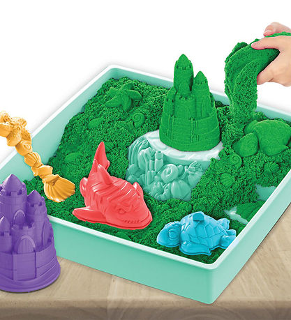 Kinetic Sand Sandsæt - 454 g - Grøn