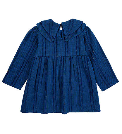 Bobo Choses Kjole - Baby Lurex Striped - Blå