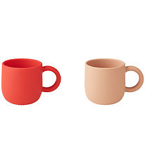 Liewood Kopper - Silikone - 2-Pak - Merce - Apple Red/Tuscany Ro
