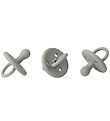 Liewood Pacifiers - Silicone - 3-Pack - Size 1 - Paula - Dove Bl