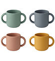 Liewood Cups - Silicone - 4-Pack - Gene - Rabbit Multi Mix