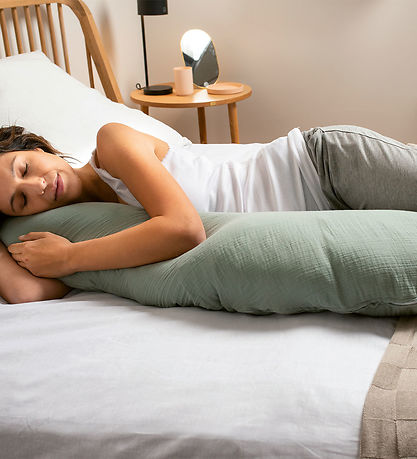 Doomoo Graviditets-/Ammepude - 190 cm - Comfy Big - Tetra Green