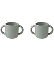 Liewood Cups - Silicone - 2-Pack - Gene - Rabbit Dove Blue
