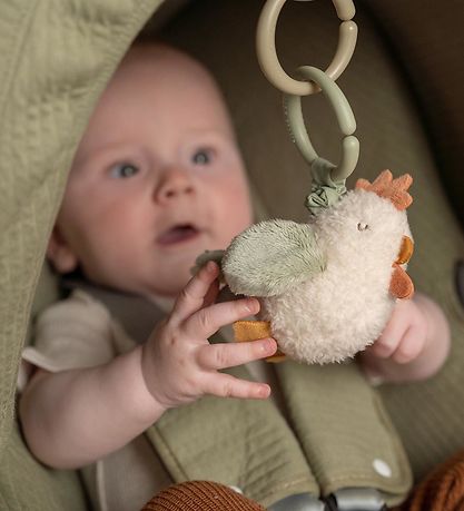 Little Dutch Ophæng - Pull And Shake Kylling - Little Farm