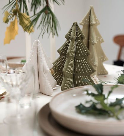 Fabelab Julepynt - Juletræer - 3-pak - Christmas Tree - Moss