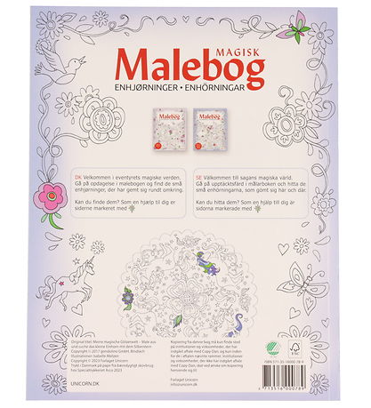Mandalas Malebog - Magisk - Enhjørninger