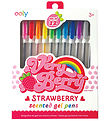 Ooly Kuglepenne m. Jordbærduft - 12 stk - Very Berry