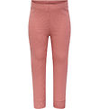 Hummel Leggings - Rib - hmlRene - Dusty Rose