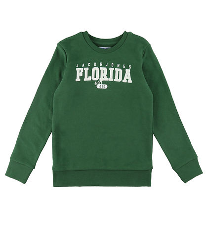 Jack & Jones Sweatshirt - JjCory - Dark Green/LOOSE