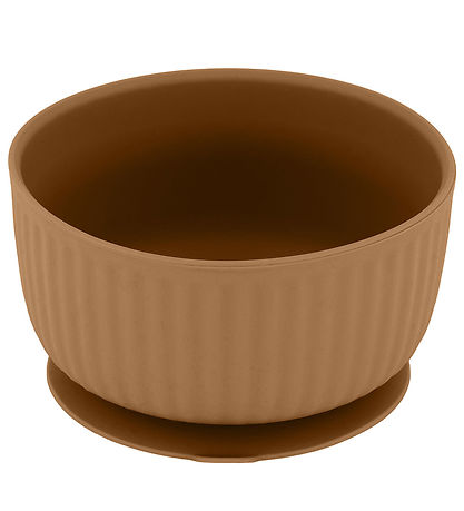 Mikk-Line Skåle - 2-pak - Silikone - White Swan/Brown Sugar
