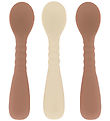 Mikk-Line Skeer - 3-pak - Silikone - Brown Sugar/White Swan