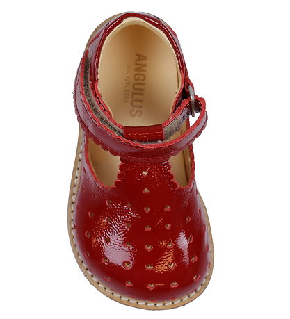 Angulus Tullesko - Dark Red m. Hjerter