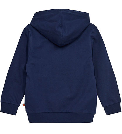 LEGO® City Hættetrøje - LWScout 109 - Dark Navy m. Gul
