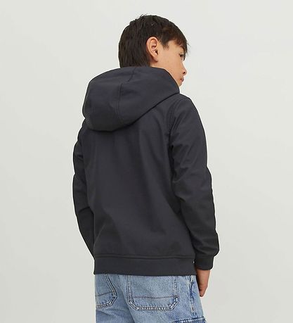 Jack & Jones Softshelljakke m. Fleece - Noos - Sort