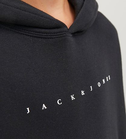 Jack & Jones Hættetrøje - JjeStar - Noos - Sort