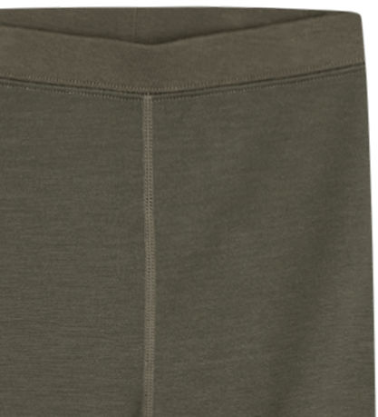 Hust and Claire Leggings - Uld/Bambus - Laki - Teal Leaf