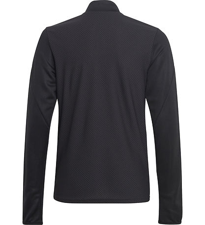 adidas Performance Bluse - Tiro 23 Leauge - Sort/Hvid m. Lynlås