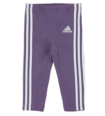 adidas Performance Sweatsæt - IG 3S TIB FL TS - Lilla/Rosa