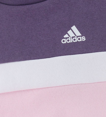 adidas Performance Sweatsæt - IG 3S TIB FL TS - Lilla/Rosa