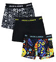 Jack & Jones Boxershorts - 3-pak - Jacsugar Skull - Sort 