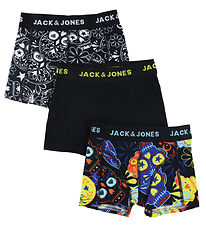 Jack & Jones Boxershorts - 3-pak - Jacsugar Skull - Sort 