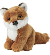 Living Nature Kuscheltier - 17x15 cm - Fuchs - Braun