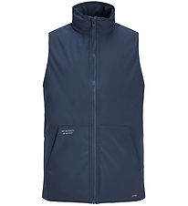 Jack & Jones Fóðrað vesti - JjeSustain - Ensign Blue