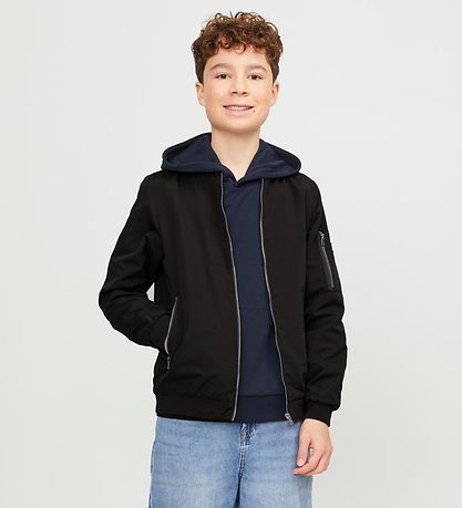 Jack & Jones Bomberjakke - JjeRush - Noos - Sort