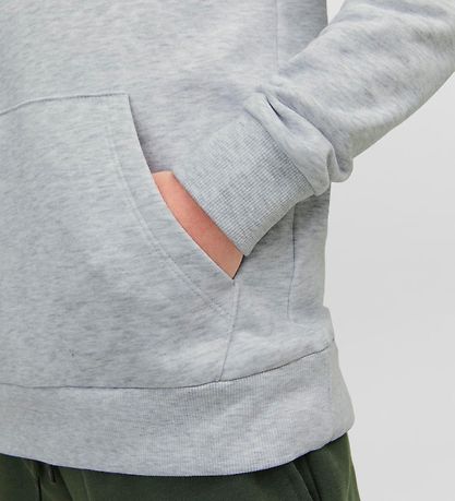 Jack & Jones Hættetrøje - JjeJosh - White Melange