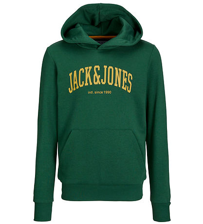Jack & Jones Hættetrøje - JjeJosh - Dark Green